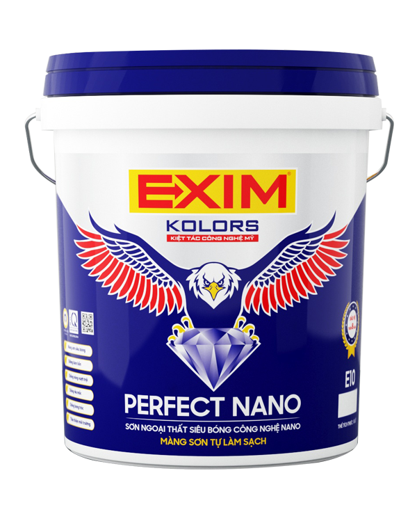 Sơn ngoại thất thất siêu bóng công nghệ nano